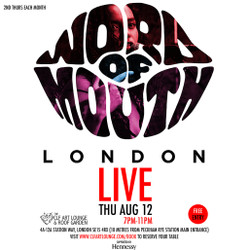 Word Of Mouth (Live) - 2nd Thurs each month