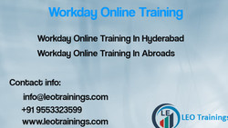 Workday Online training