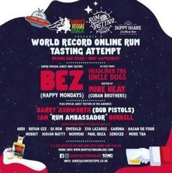 World Record Rum Online Rum Tasting Attempt - Boxing Day - With Bez (Happy Mondays)