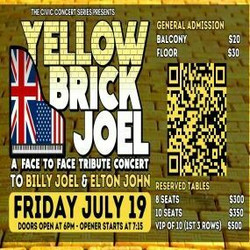 Yellow Brick Joel: A Face to Face Show (Tributes to Billy Joel and Elton John)