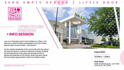 Zero Empty Spaces (Working Artist Studios) Open House Preview + Information Session