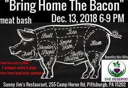 "bring Home The Bacon" - meat bash