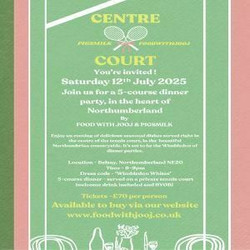 'centre Court' Dinner Party
