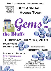 "gems On The Bluffs" , The Cottagers, Inc. 36th Annual House Tour