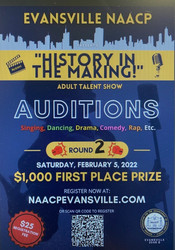 "history in the Making!" Adult Talent Show 2022 from Naacp Evansville