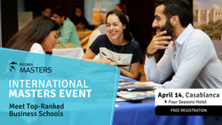 🌟 international Masters Fair happening in Casablanca on 14 April! 🌟