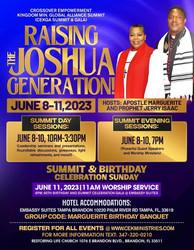 "raising the Joshua Generation" Leadership Summit