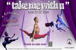 "take Me With U" - A Funky Purple Rain 40th Anniversary Experience 6/22 and 23 @ Aloft Circus Arts