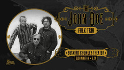 "x" frontman John Doe and his folk trio are coming to Bloomington, In on June 24