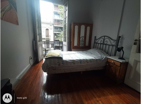 Recoleta. Habitacion individual en casa compartida. - Flatshare