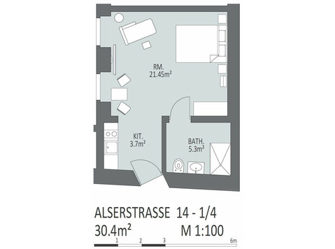 Luxury Studio Apartment AKH - For Rent