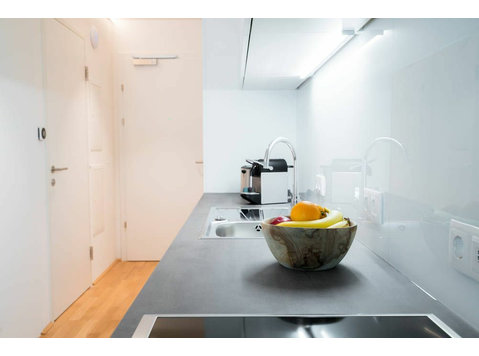 Modern business apartment with bathtub, shower, air… - De inchiriat