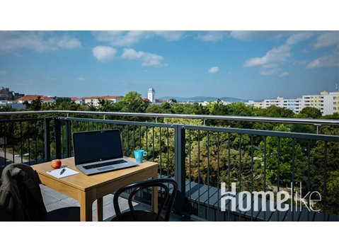 Beautiful studio with balcony - Apartman Daireleri