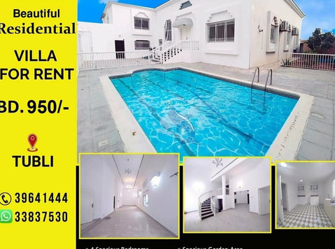 Beautiful Residential Villa for rent in Tubli Bd.950/- - گھر