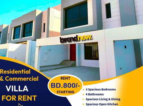 Brand New Commercial & Residential Villa for Rent in Manama- - Houses