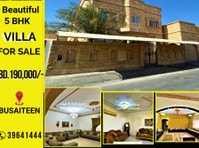 Beautiful 5 Bhk Villa for Sale in Busaiteen Al Sayah Area Bd