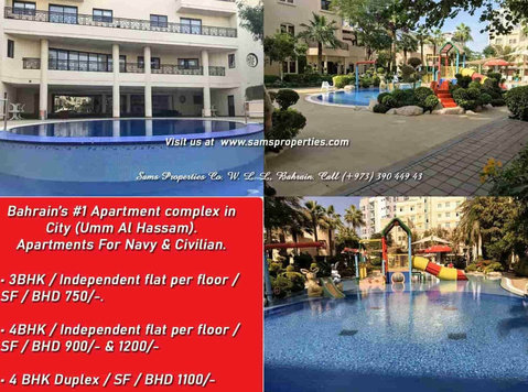 Luxury apartments rent in City for Navy & Civilians 3 & 4 - اپارٹمنٹ