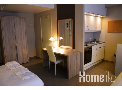Studio Apartment with double bed - 아파트