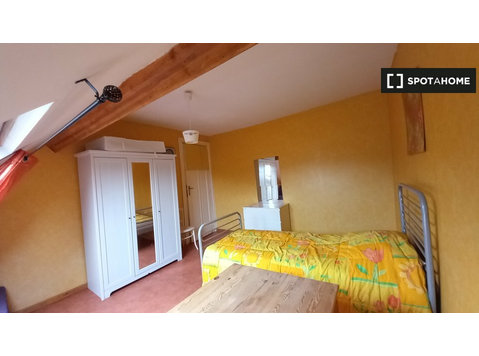 Luminous room in apartment in Schaerbeek, Brussels - For Rent