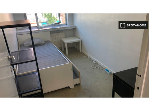 Room in 5-bedroom apartment in Koekelberg, Brussels - For Rent