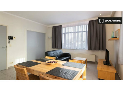 apartamento de 1 dormitorio en alquiler en Evere, Bruselas - Pisos