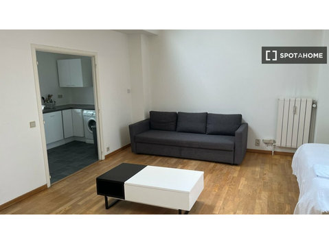 1-Zimmer-Loft-Wohnung zur Miete in Schaerbeek, Brüssel - Wohnungen