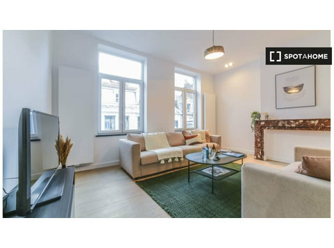 Apartamento de 2 quartos para alugar em Dansaert, Bruxelas - Apartamentos