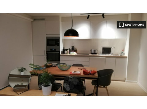 2-Zimmer-Wohnung zur Miete in Ganshoren, Brüssel - Wohnungen