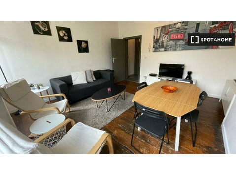 Brüksel, Ixelles'de kiralık 3 yatak odalı dubleks daire - Apartman Daireleri