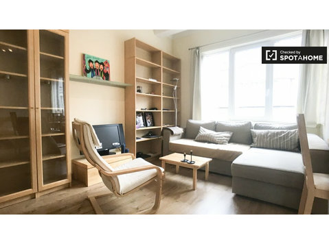 Furnished studio apartment for rent in  Etterbeek, Brussels - Appartementen