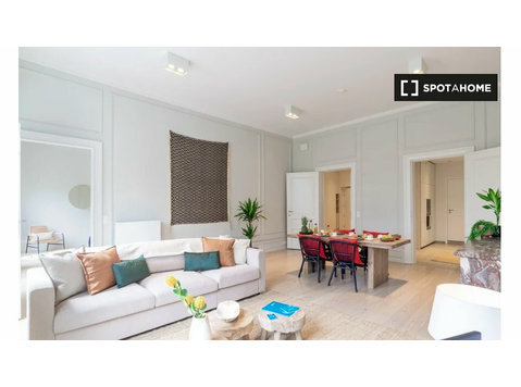 Apartamento luxuoso de 1 quarto para alugar em Bruxelas - Apartamentos