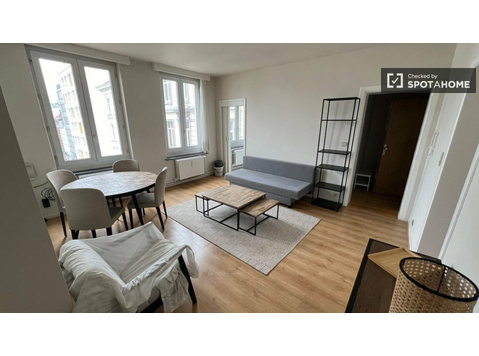 Brüksel şehir merkezinde kiralık Modern 1 yatak odalı daire - Apartman Daireleri