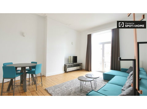 Ixelles, Brüksel kiralık Modern 1 odalı daire - Apartman Daireleri