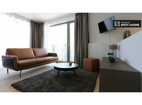 Modern 1-bedroom apartment for rent in Ixelles, Brussels - Apartamentos