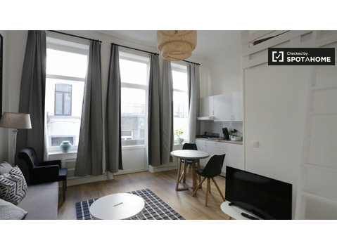 Ixelles, Brüksel kiralık modern stüdyo daire - Apartman Daireleri
