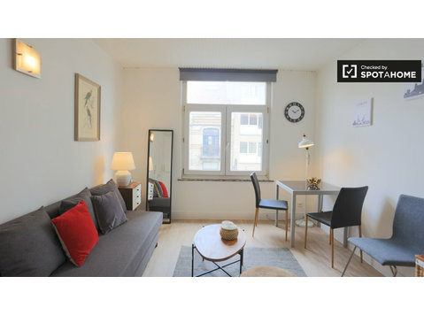 Studio apartment for rent in Saint-Gilles, Brussels - Leiligheter