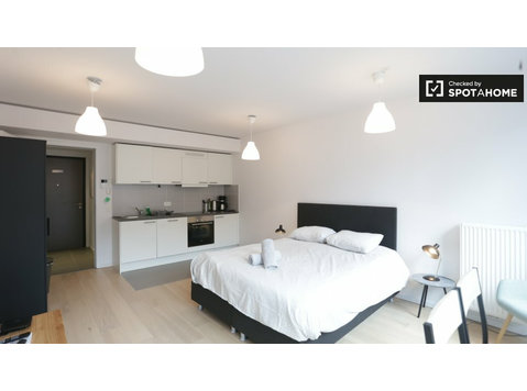 Studio apartment to rent in Leopold Quarter, Brussels - Apartamentos