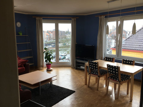 Modern flat (furnished) in Gent Center - short rental - Apartamente