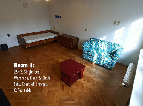 Rooms in shared flat - Общо жилище