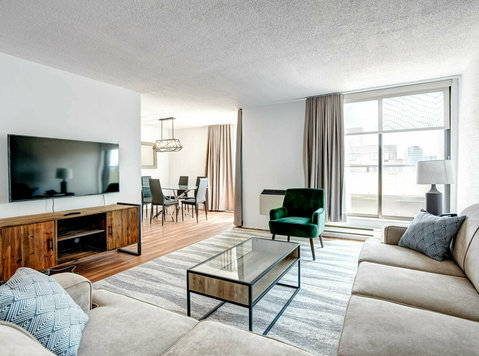 Furnished 2 bedrooms in Downtown Montreal - Apartamentos