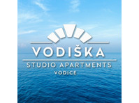 Flatio - all utilities included - Vodice, Working room with… - Под Кирија