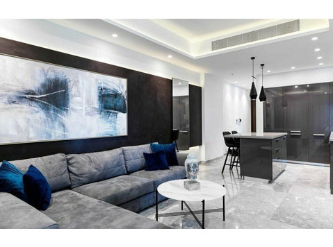 A two-bedroom modern apartment with an outstanding design… - منازل