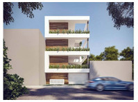 A 3-storey apartment block of six 2-bedroom apartments with… - گھر