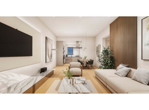 A modern apartment in the desirable Kissonerga area, with… - Houses