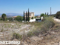 Plot area 2609 sq m Pano Stroumbi Village - Paphos, Cyprus - Земя