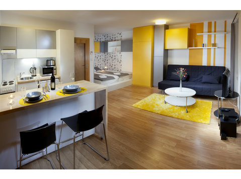 Yellow apartment near Brno city center - For Rent