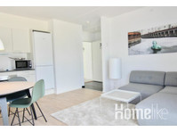 Tolles 1-Bett-Apartment mit Balkon am Hafen von Odense - Wohnungen