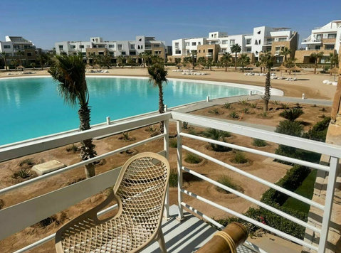 Apartment for rent long term in El Gouna Swanlake - شقق