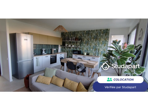 1 chambre(s) libre(s) dans une colocation de 1 chambres… - À louer