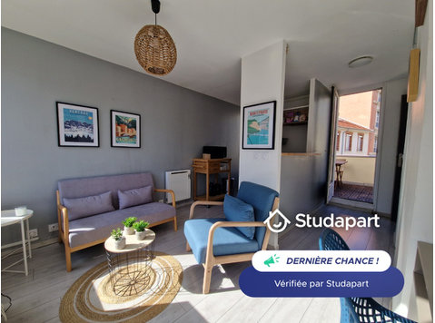 ⭐ Découvrez notre bel appartement T2 de 30m² situé Rue de… - K pronájmu